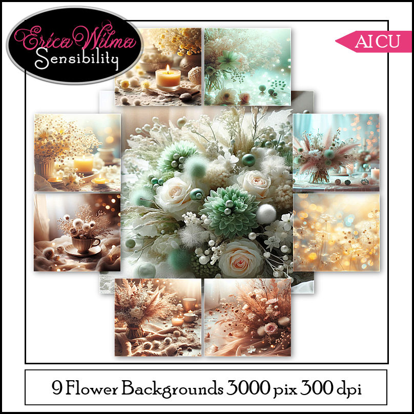 EW AI Background Flowers 10 2025